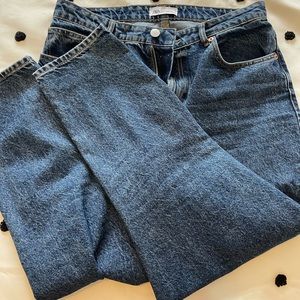 Zara 90s style Blue Jeans (US 12)